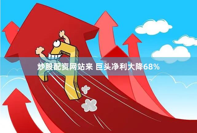 炒股配资网站来 巨头净利大降68%